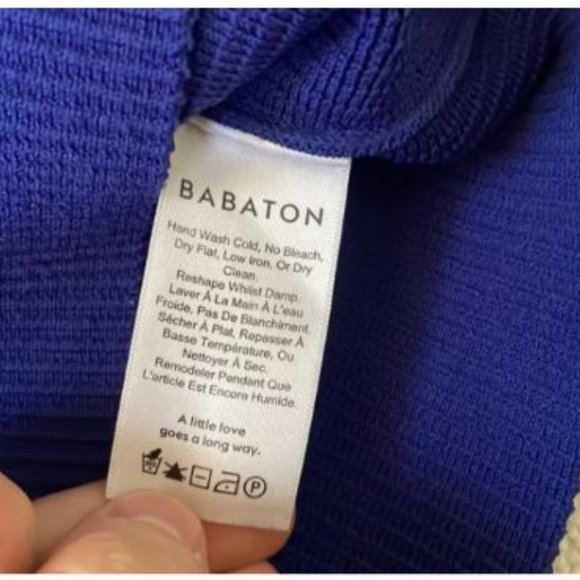 Babaton Cobalt Sculpt Knit Tube Top - Picture 8 of 9
